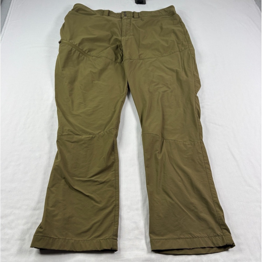 Alaskan Hardgear Cargo Pants Mens 38x32 Green Stretch Outdoor Hiking Nylon